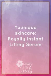 skincare, younique, lifting serum