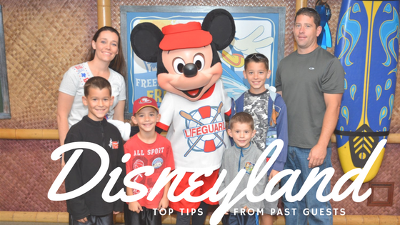 Top Disneyland First Timer Tips from past guests