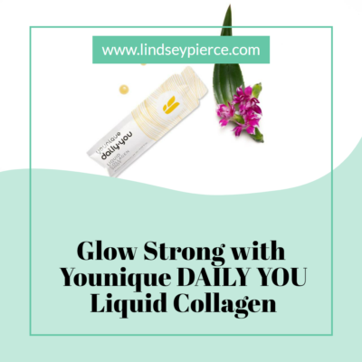 Glow Strong with YOUNIQUE DAILY·YOU liquid collagen shot in a new tropical flavor